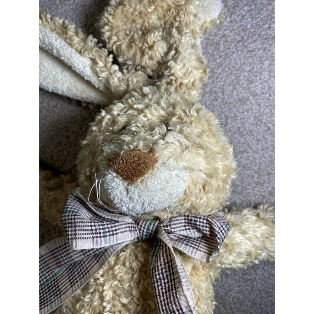 Ty Classic Thatcher the Bunny 17” Tan Plush 2005